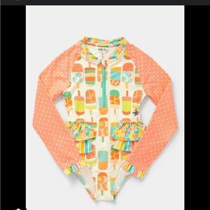 Matilda Jane Dancing Popsicle swimsuit, size 10, GUC